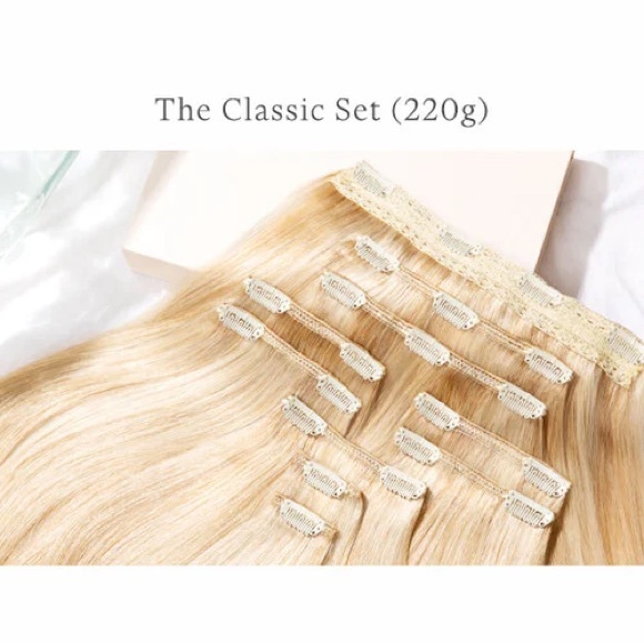 Milk and Blush 20 inch hair extensions - 220g - Chocolate brown - Picture 3 of 3